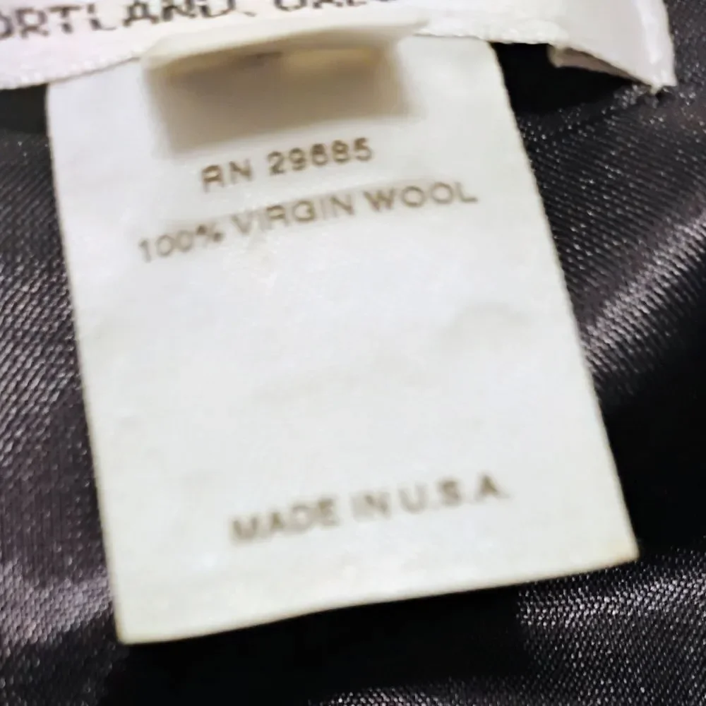 Pendleton Women's Green Blue Plaid Celebration Tartan Wool Zip Front Jacket M - Picture 12 of 15